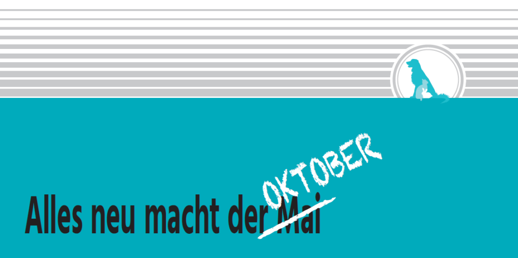 Alles neu macht der Oktober